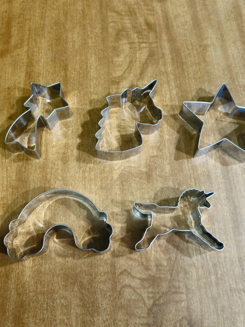 Baking World Unicorn Theme Cookie Cutters New